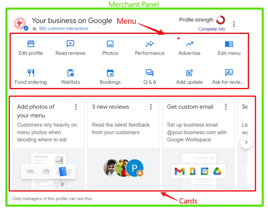 Merchant Panel overview